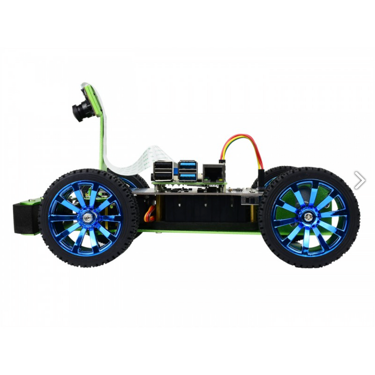 PiRacer, AI Racing Robot Powered by Raspberry Pi 4 (NOT included)