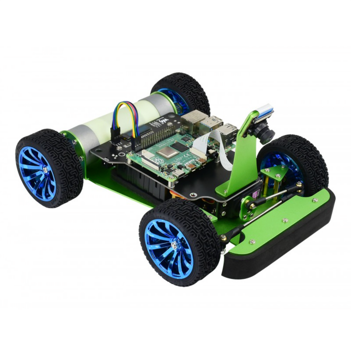 PiRacer, AI Racing Robot Powered by Raspberry Pi 4 (NOT included)