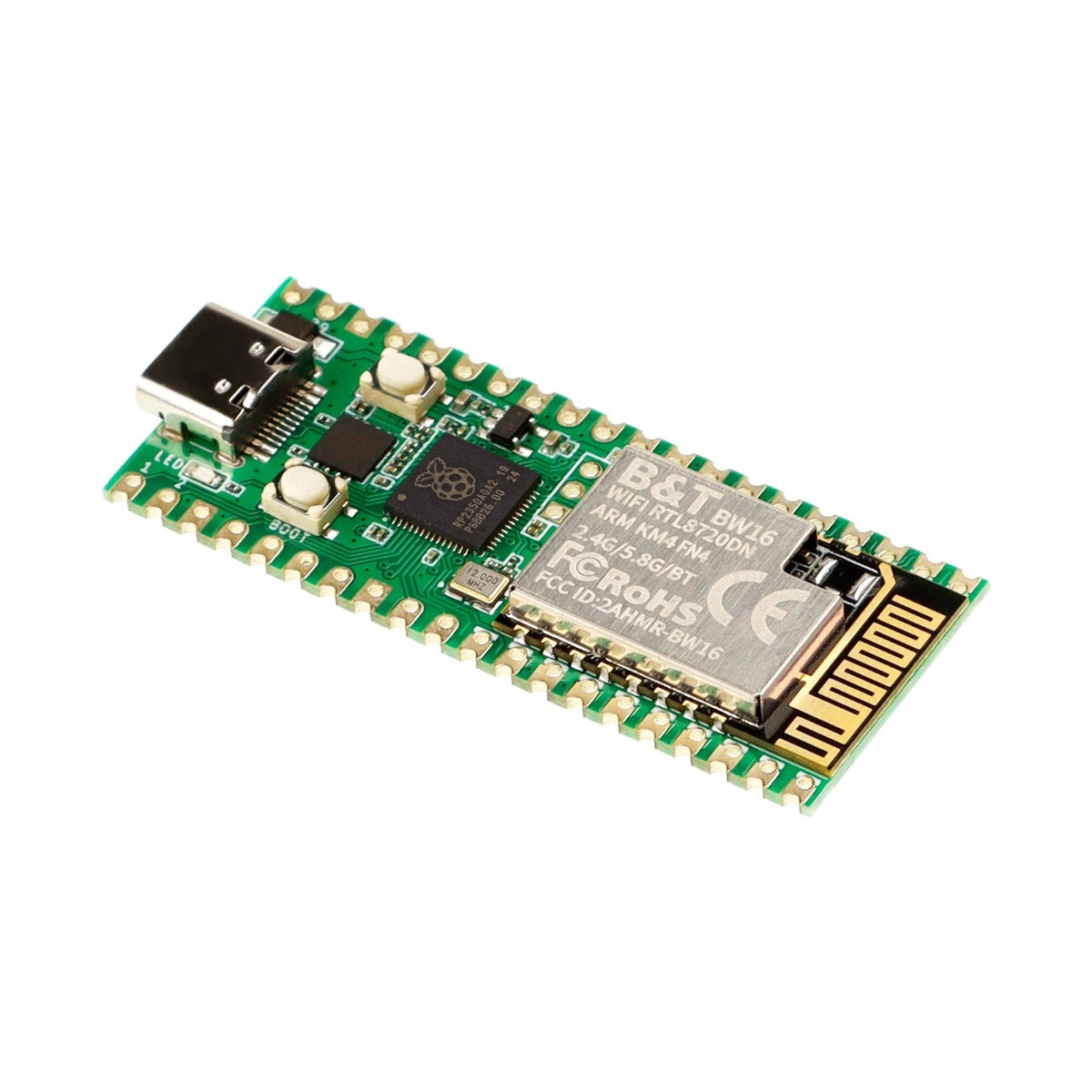 RP2350A Pico W5 Board WiFi 2.4GHz/5.8GHz/BT