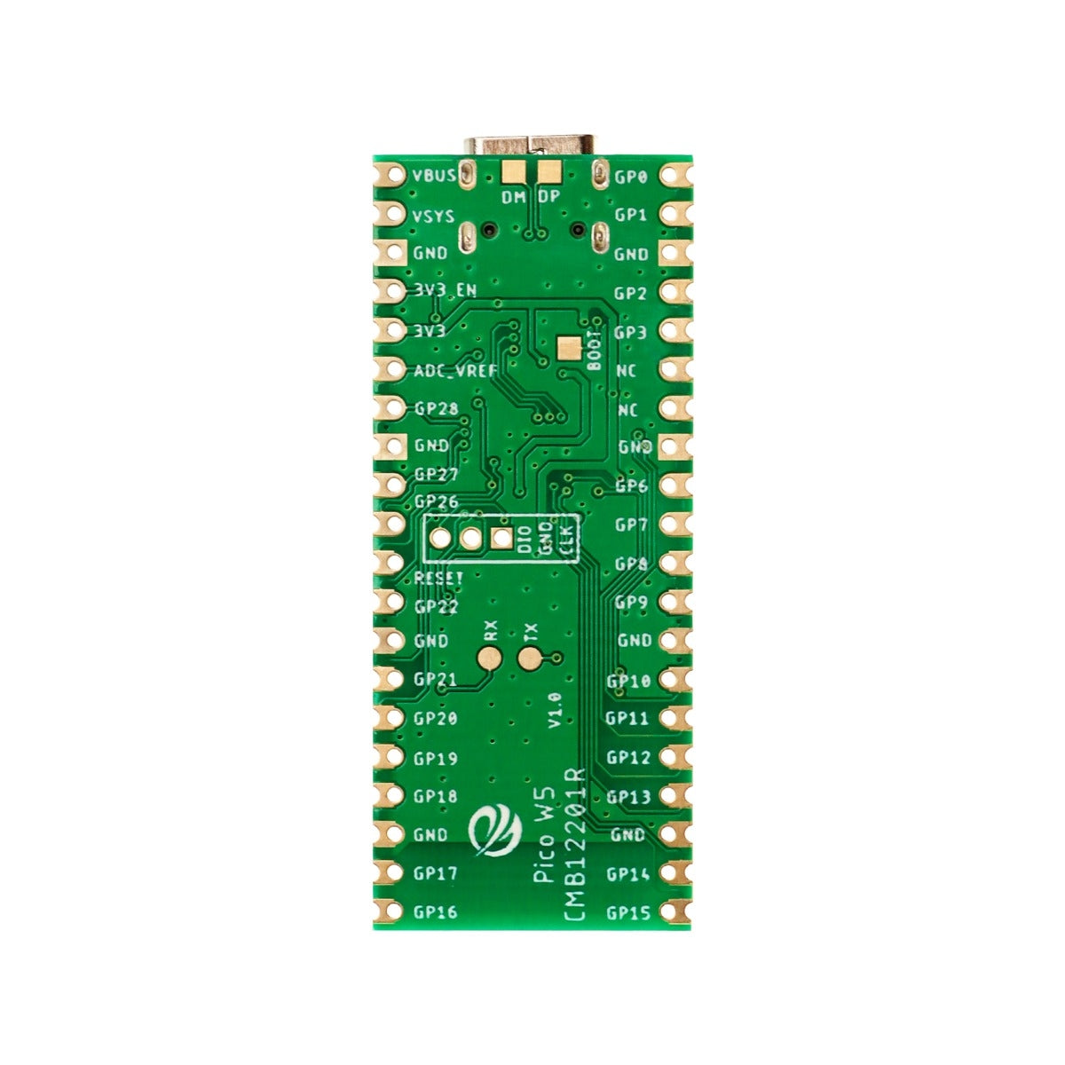 RP2350A Pico W5 Board WiFi 2.4GHz/5.8GHz/BT