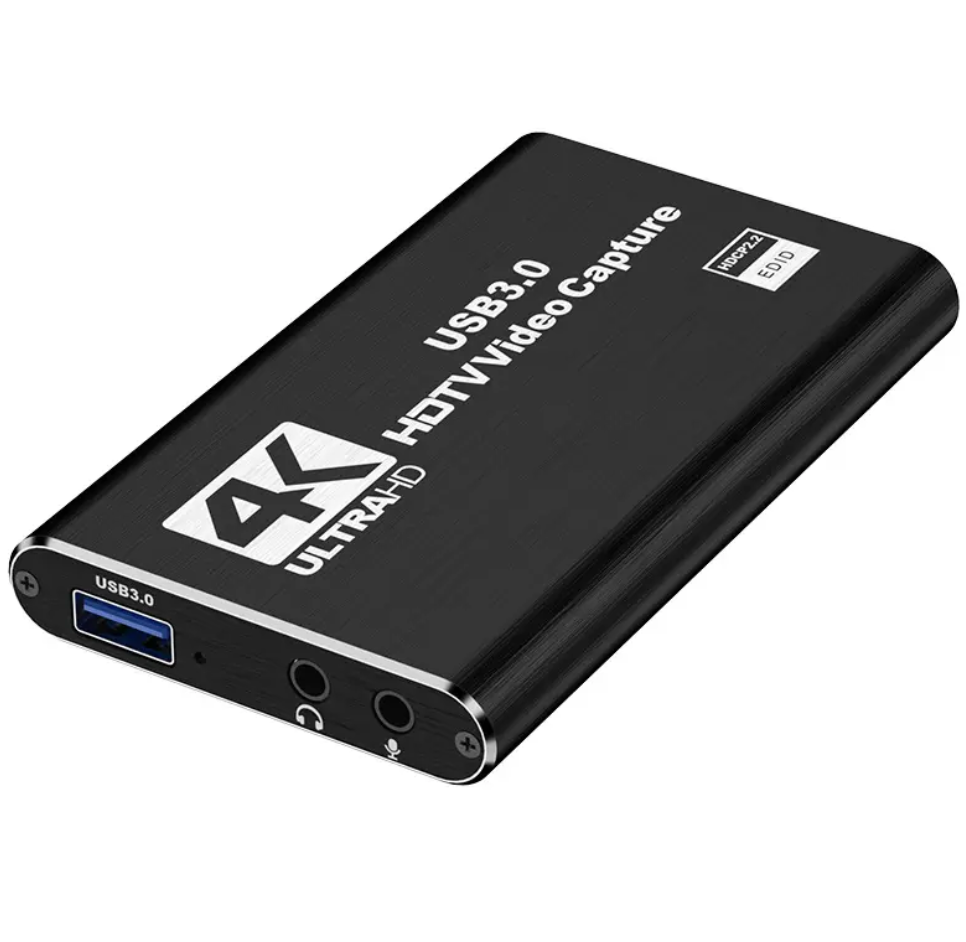 4K HDMI Capture Card for Streaming Full HD 1080P 60FPS