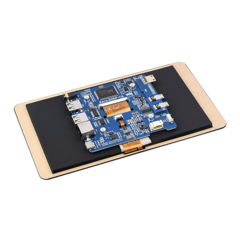 7″ Touch Display Kit For Raspberry Pi Zero, With IPS Display Expansion Board, 1024×600, 5-point Capacitive Touch