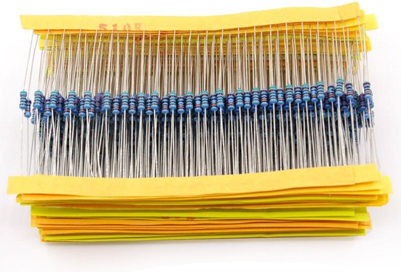 600 pack of Resistors!
