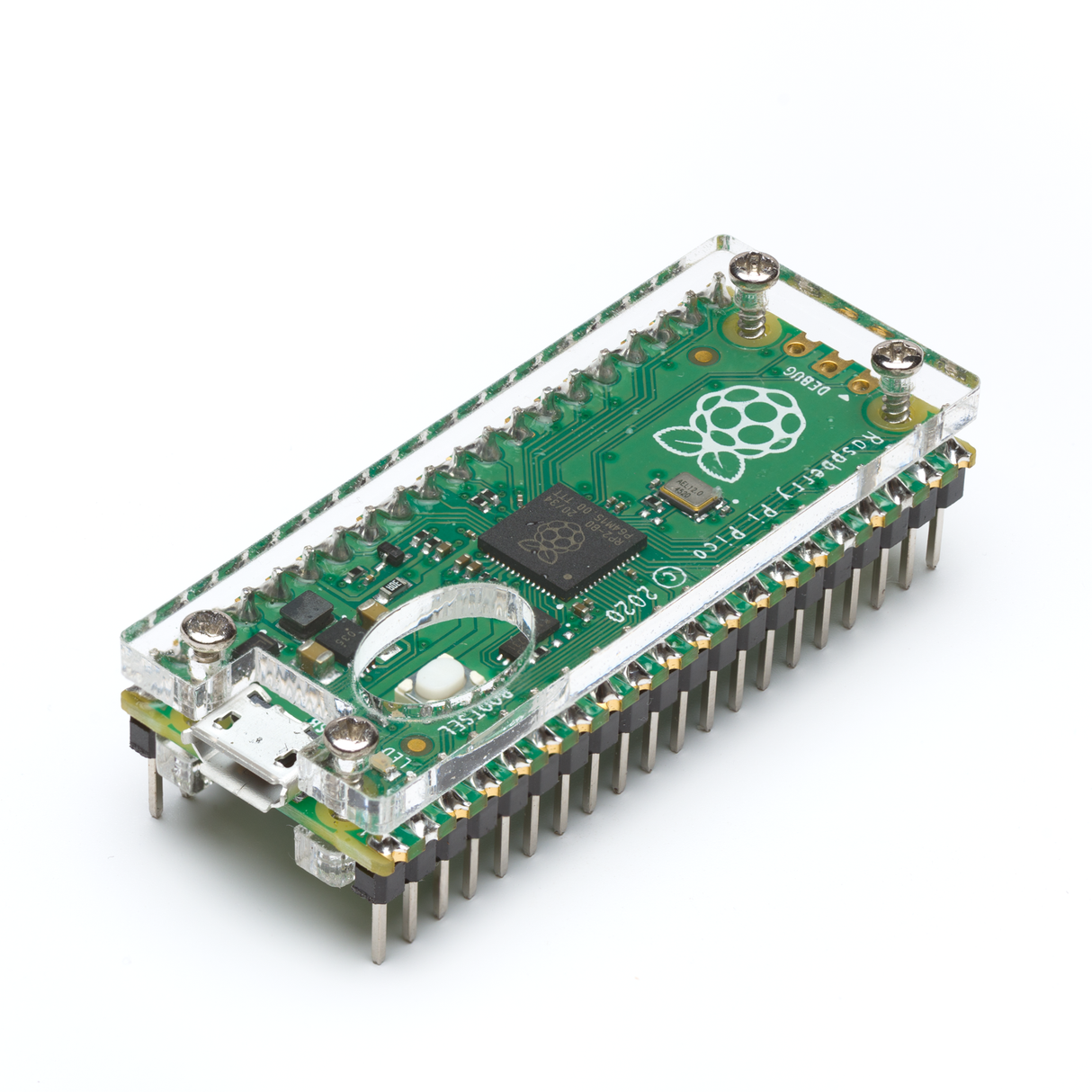 Raspberry Pi Pico Clear Acrylic Case