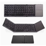 Foldable Wireless Bluetooth Keypad with Touchpad