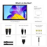 Elecrow 10.1 inch Display IPS 1280x800 Acrylic Case Touch Screen Compatible with Raspberry Pi