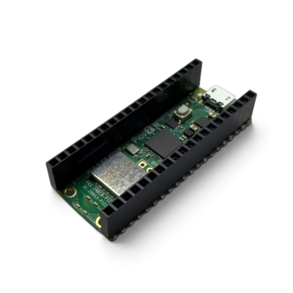 Raspberry Pi Pico 2W with Female Header