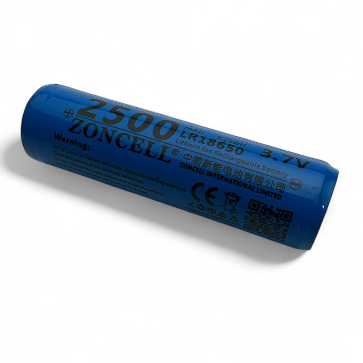 18650 3.7v li-ion rechargeable battery with charge protection