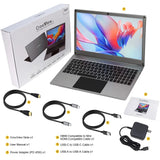 CrowView Note 15.6inch-All-in-One Portable Monitor with FHD IPS Display