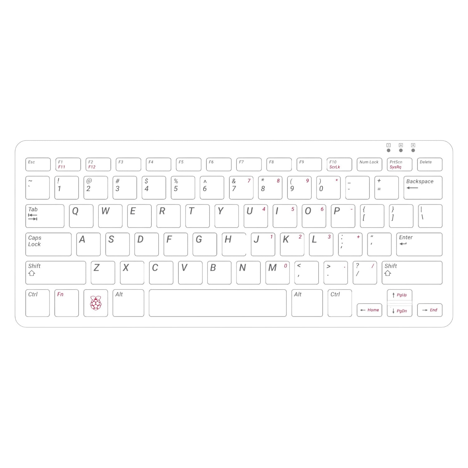 Keyboard Rassberry Pi Official Raspberry Pi Keyboard — Raspberry Pi Australia