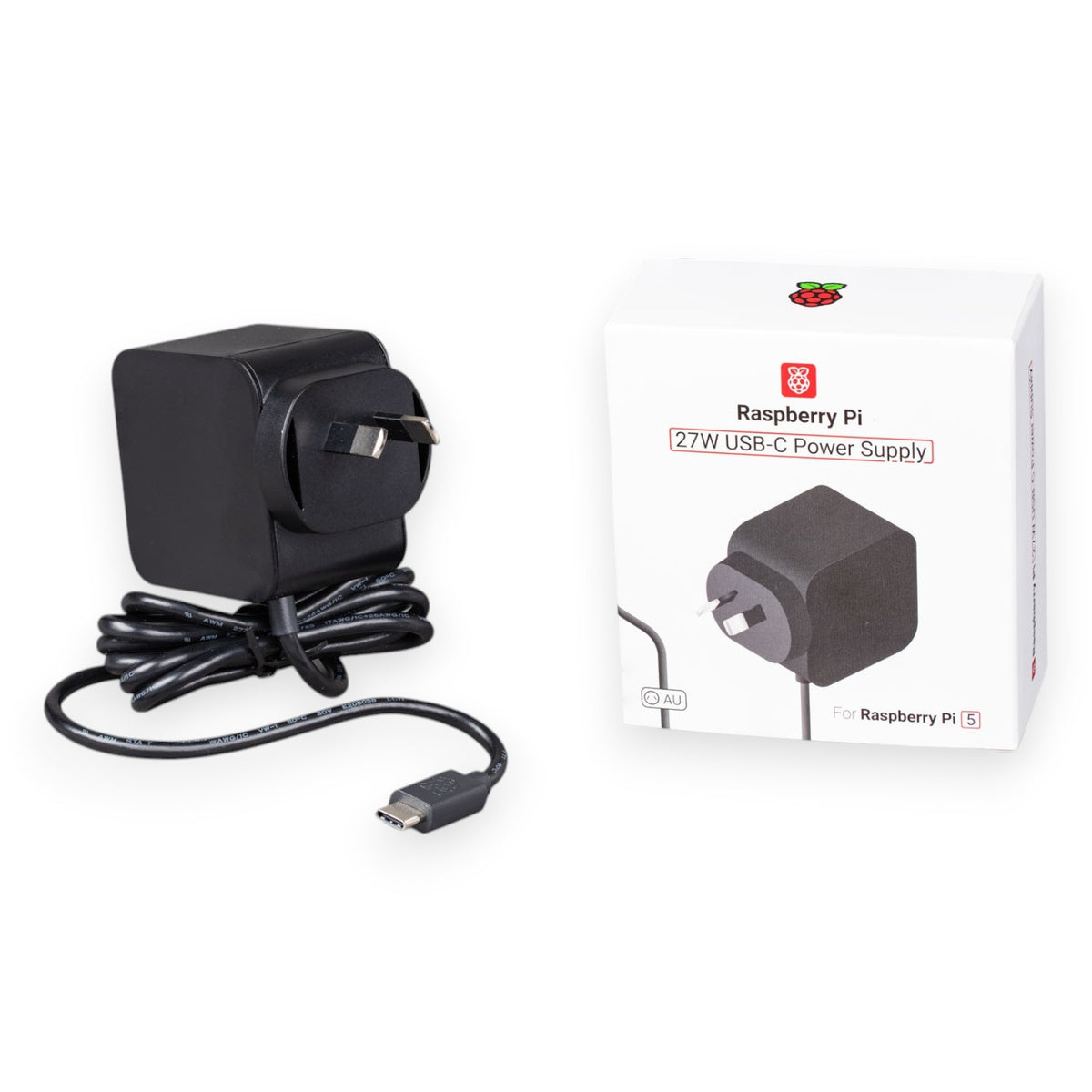 Raspberry Pi 27W USB-C Power Supply – Pi Australia