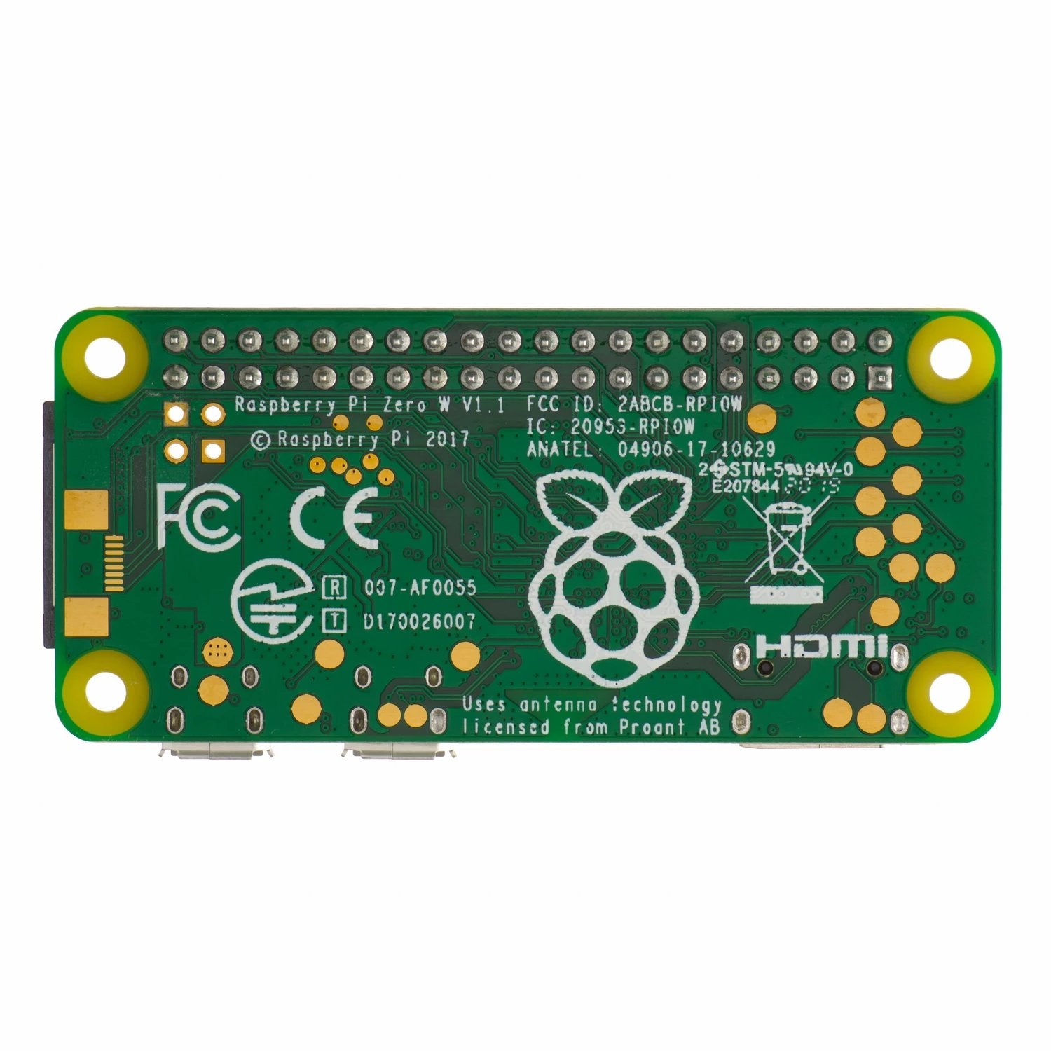Raspberry Pi Zero WH - with soldered headers