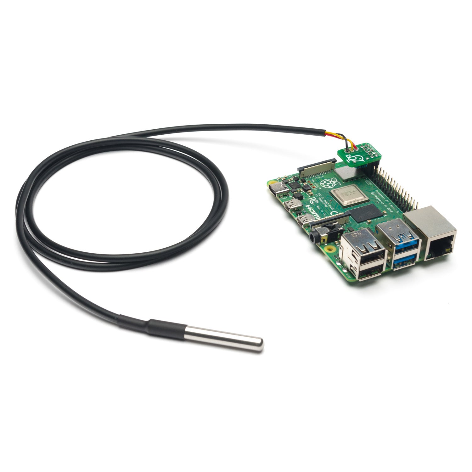 1-Wire Digital Temperature Sensor for Raspberry Pi - Assembled (3m)