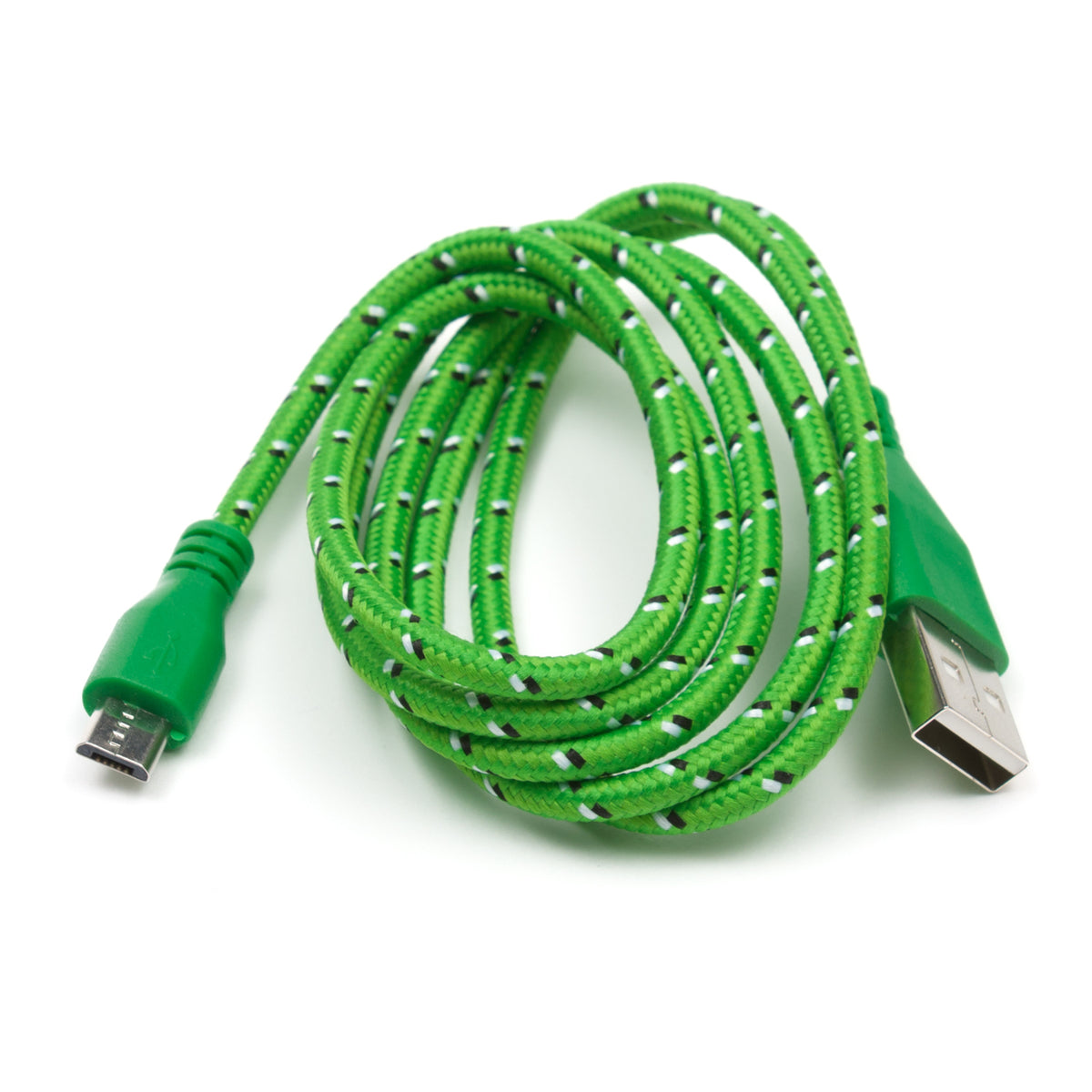 Pico USB Patterned Fabric Cable - A/MicroB 1m – Pi Australia