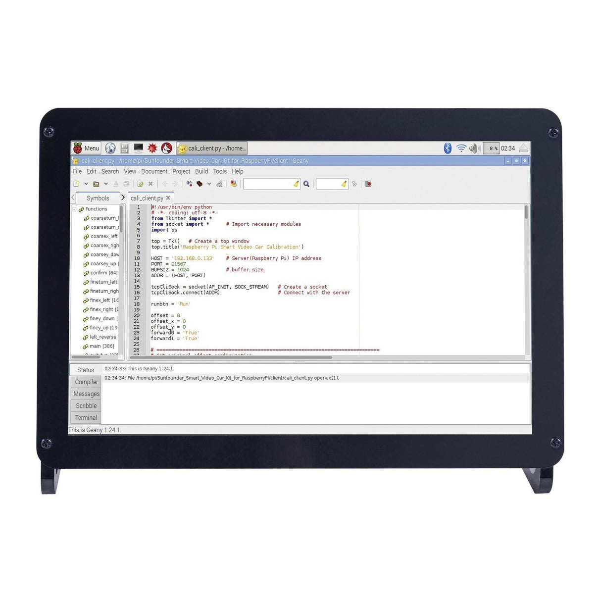 Raspberry Pi 10.1 Inch HDMI IPS LCD Monitor