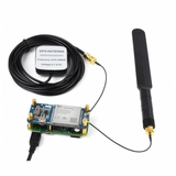 SIM7600G-H 4G HAT (B) for Raspberry Pi, LTE Cat-4 4G / 3G / 2G Support, GNSS Positioning, Global Band
