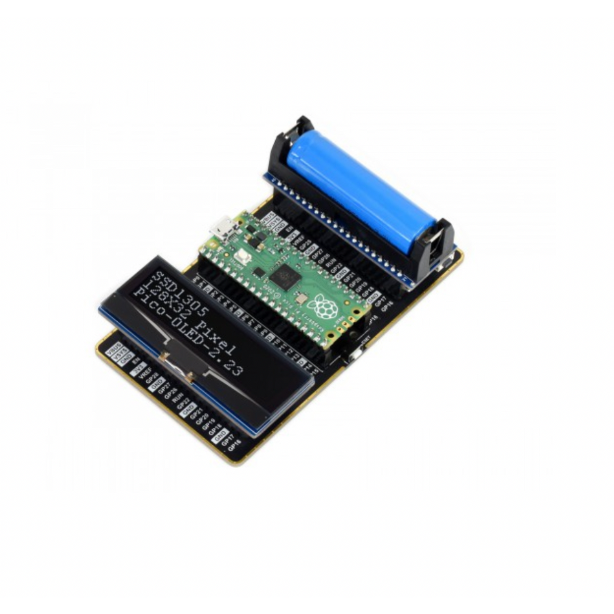 Mini Oled Display Raspberry Pi 2.23inch OLED Display Module for Raspberry Pi Pico, 128×32, SPI/I2C ...