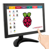 10.1 Inch Metal Shell IPS TFT 1280x800 Portable Monitor with Touch Function for Raspberry Pi