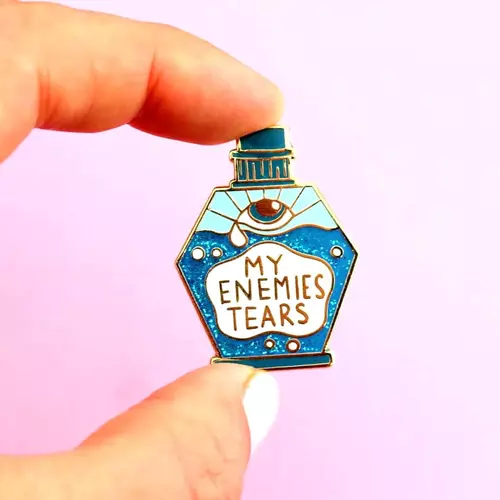 My Enemies Tears Lapel Pin