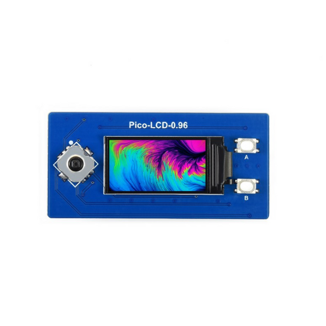 0.96inch LCD Display Module for Raspberry Pi Pico, 65K Colors, 160×80 ...