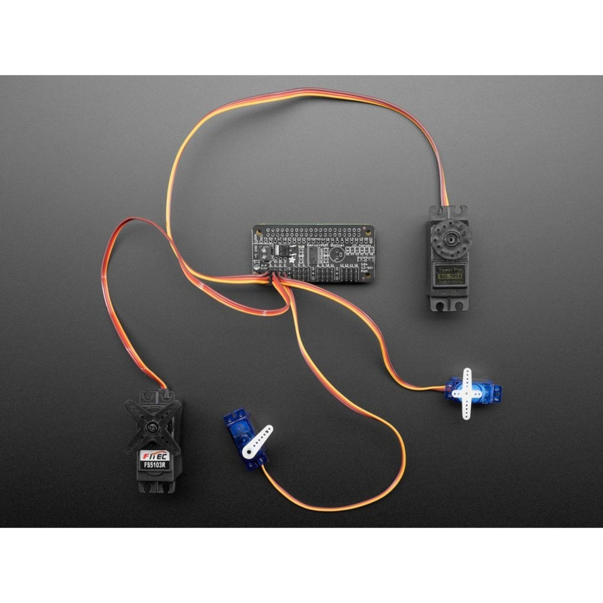 Adafruit 16-Channel PWM / Servo Bonnet for Raspberry Pi